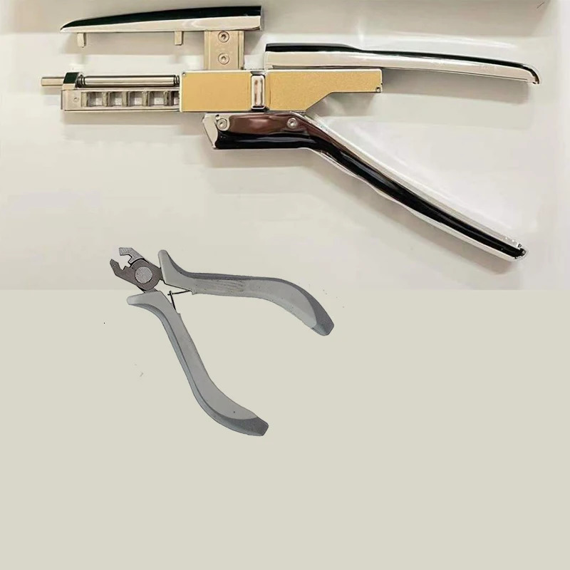 Connectors Hair Extensions Machine Kit 2nd Human Hair No-Trace Hair Extensions Tool 5 pins Connector Keratin Hair Equipment 231128