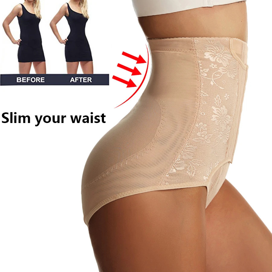 Waist Tummy Shaper CXZD Shaper Panties Sexy Waist Shapers Body Shaper with Hook Double Control Panties Women Shapewear Waist Trainer Slim Girdle 23112