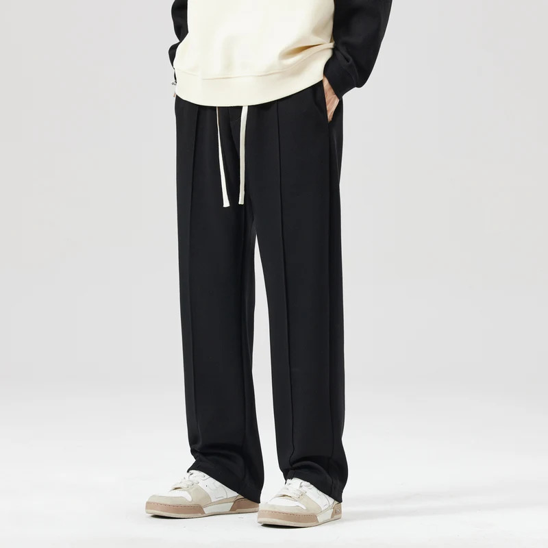 Men's Pants CAAYU Men's Jogger Sweatpants Fashion Hip Hop Japanese Streetwear Drawstring Casual Baggy Trousers Sports Loose Gray Pants Mens 