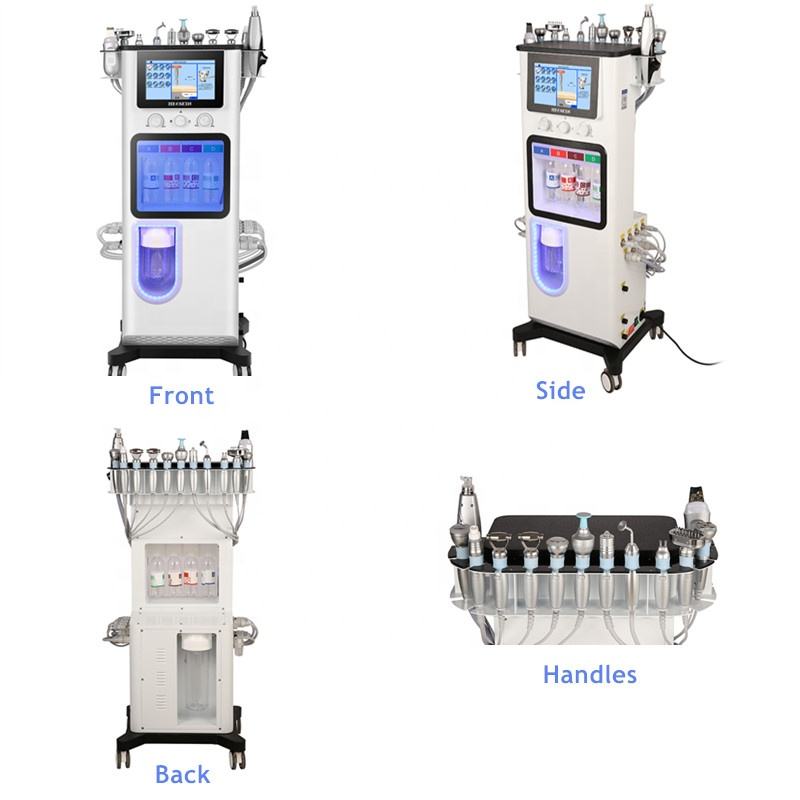 13 In 1 Beauty Aqua Peel Beauty Dermabrasion Microdermabrasion Beauty Machine Blackhead Remover Face Deep Cleaning Skin Rejuvenation Face Care Machine