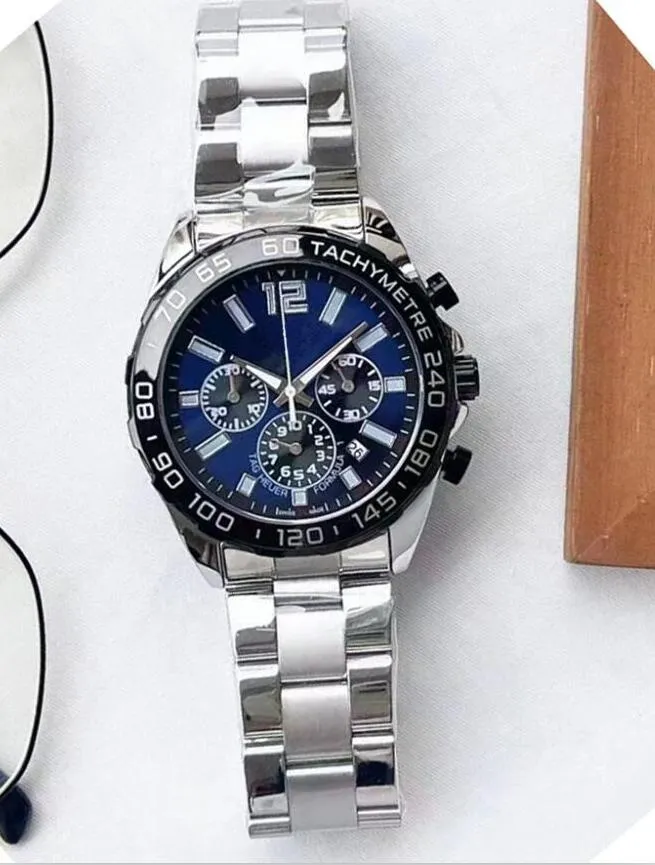 2023 Mens Watch Automatic Quartz tag heuerity Watches 43mm Silver Strap Stainless Steel Wristband Fashion With Calendar Wristwatches Classic Men, S20
2023 Mens Watch Automatic Quartz tag heuerity Watches 43mm Silver Strap Stainless Steel Wristband Fashion With Calendar Wristwatches Classic Men, S20