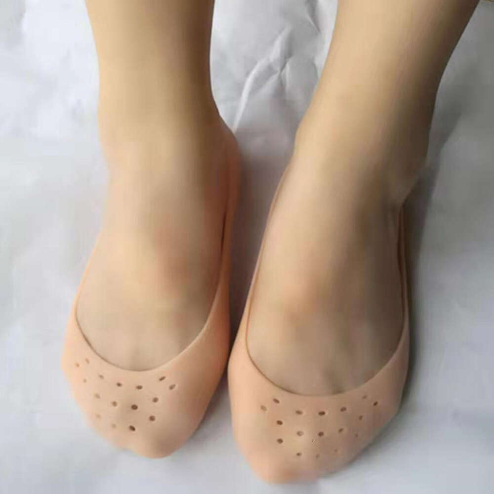 Silicone Gel Nonslip Socks Spa Gel Socks Cracked Foot Dry Hard Skin Protector Calcetines Antideslizantes De Gel De Silicona Rutschfeste Socken Aus Sil
