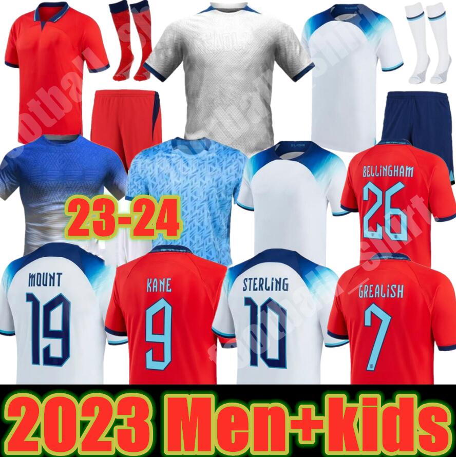 23/24 ENGLanD soccer jerseys LAND STERLING RASHFORD KANE MOUNT SANCHO ENGlANDS 2023 2024 national football top soccer shirt men kids kit sets Long sleeve uniform, Adult
23/24 ENGLanD soccer jerseys LAND STERLING RASHFORD KANE MOUNT SANCHO ENGlANDS 2023 2024 national football top soccer shirt men kids kit sets Long sleeve uniform, Adult