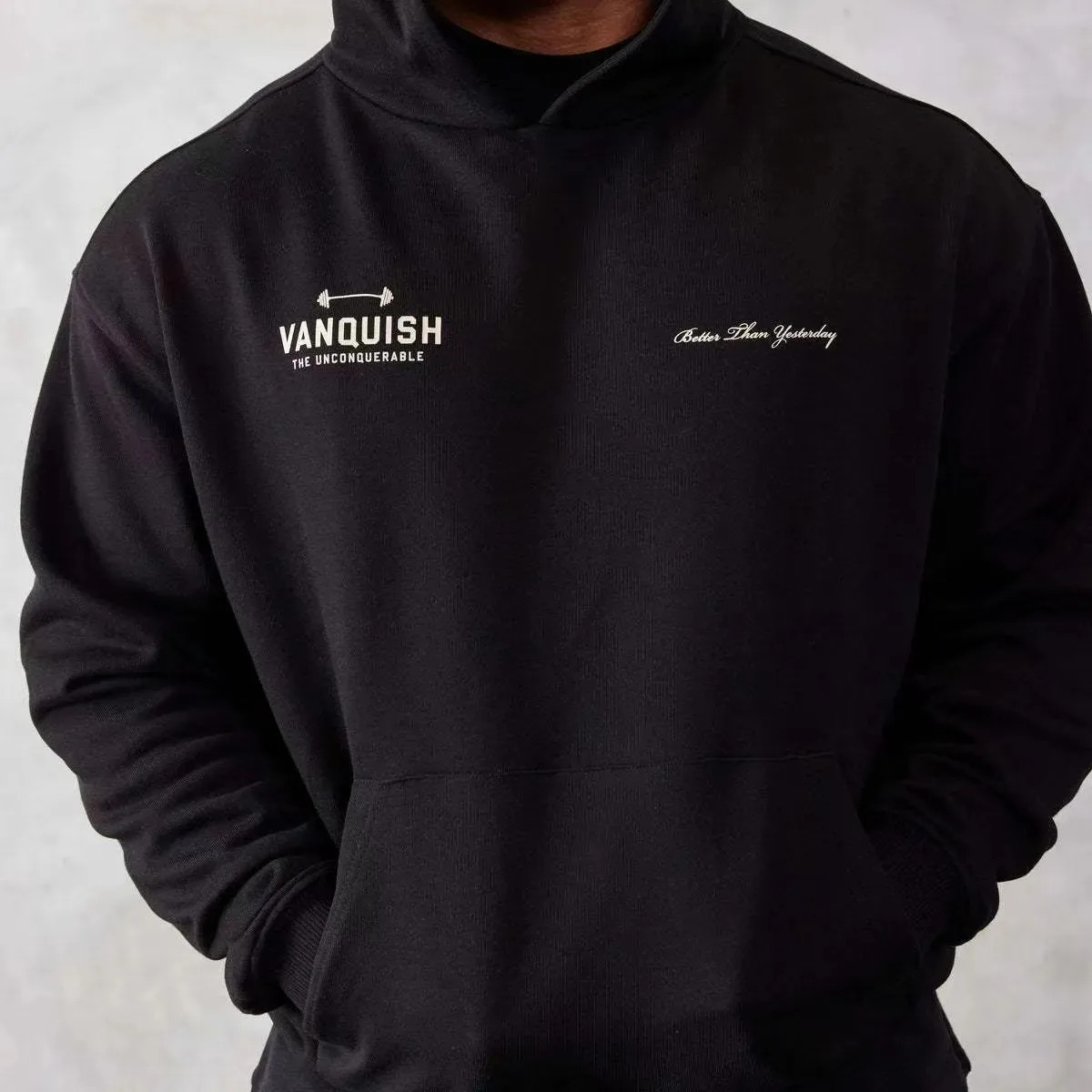 Mens Hoodies Sweatshirts Men Oversized Pullover Hoodie Cotton Loose Sportswear Joggers Gym Sports Fitness Running Training Coat Casual Fashion Sweatsh