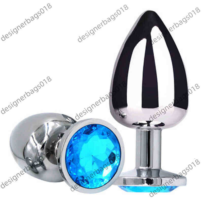 Toys Massager Sex Dildo Toy 10 Color Vibrator Metal Anal Female Adult Products Men's Butt Plug Stainless Steel
