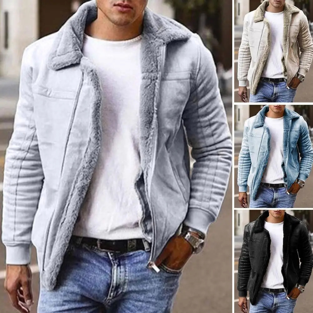 Mens Down Parkas Winter Warm Jacket Casual Coat Autumn and Fashion Fleece to Keep 231129