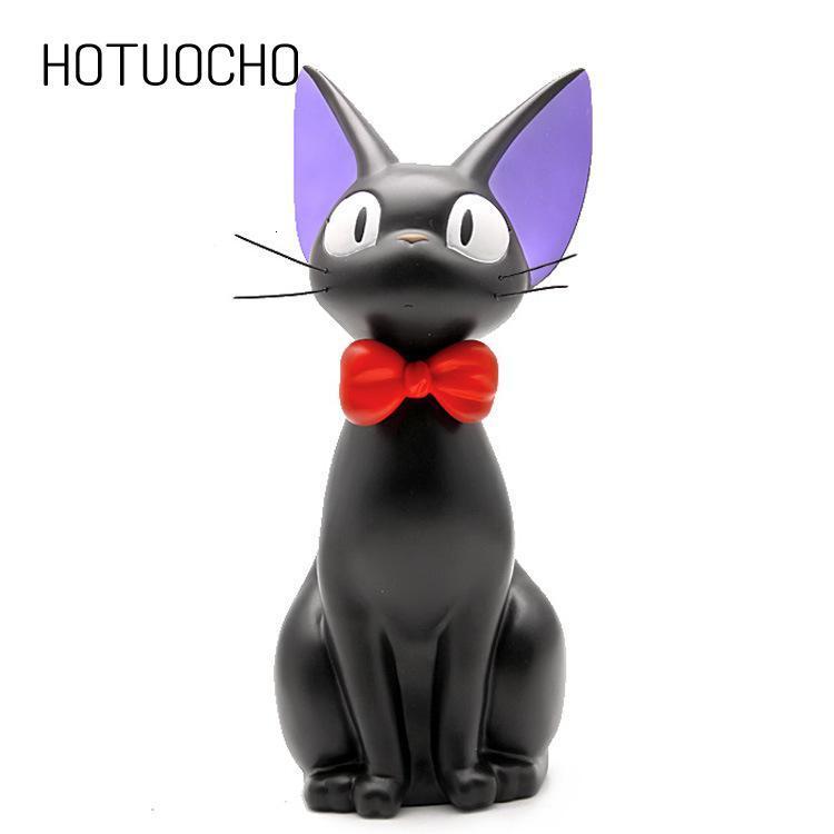 Novelty Items uocho Black Cat Saving Box Animal Figurines Money Coin Bank Home Decor Modern Style Piggy Kids Gift 230428