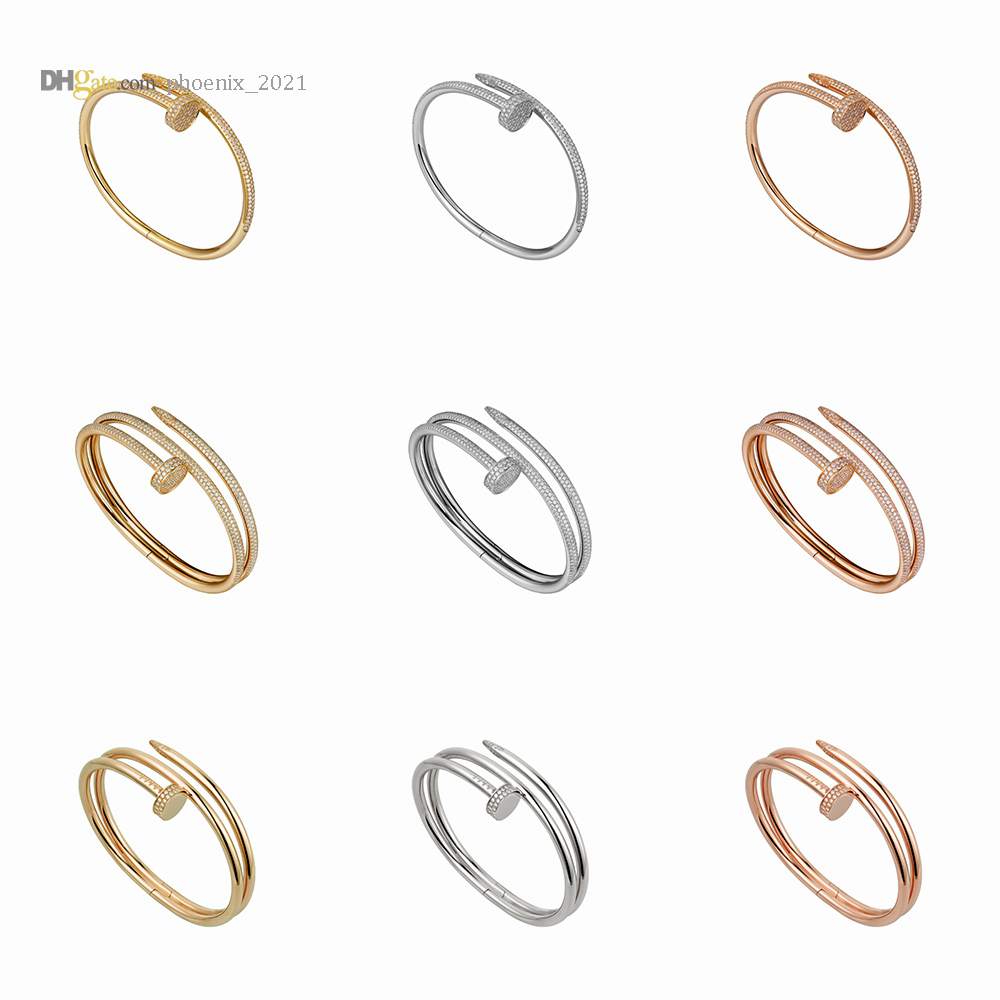 Designer Bracelet Nail Bracelet Star Diamond-Pave Gold Bangle Luxury Jewelry For Women Titanium Steel Gold-Plated Never Fade Not Allergic Gold/Silver/Rose 21621802
Designer Bracelet Nail Bracelet Star Diamond-Pave Gold Bangle Luxury Jewelry For Women Titanium Steel Gold-Plated Never Fade Not Allergic Gold/Silver/Rose 21621802