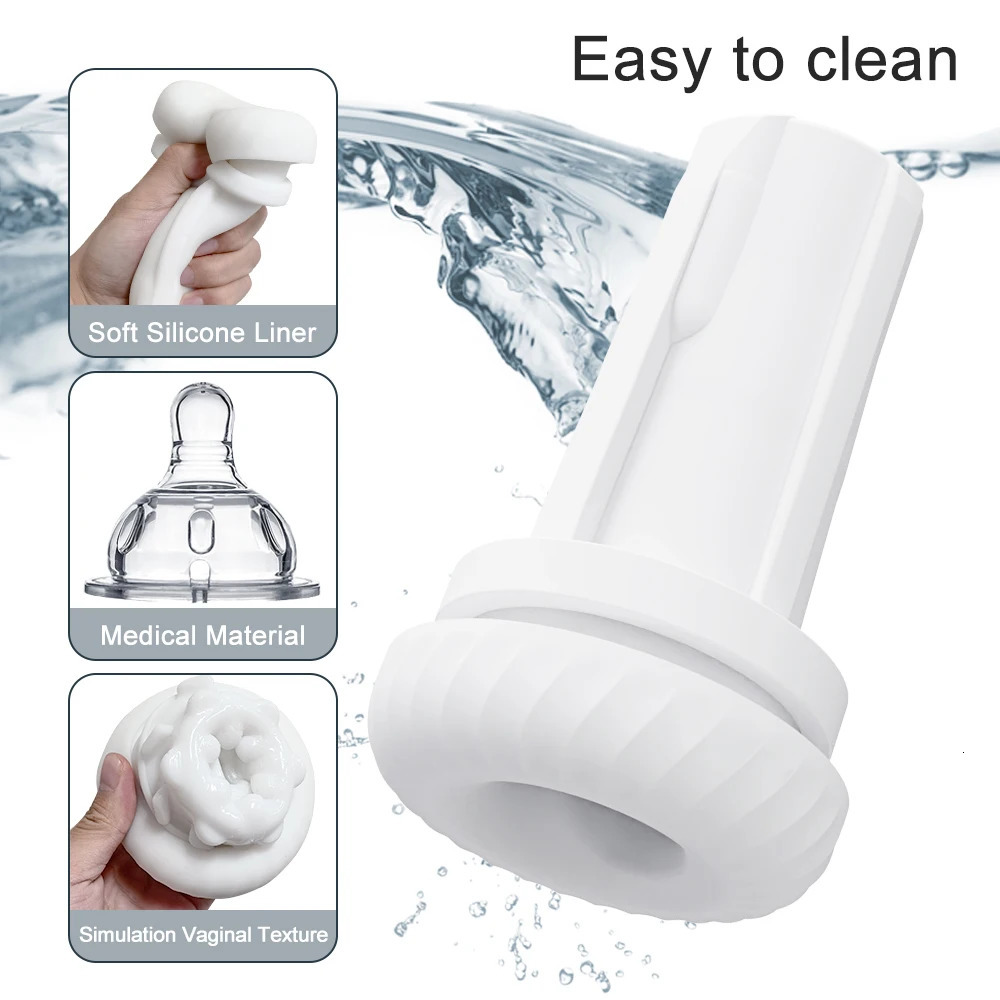 Pump Toys Automatic Telescopic Sucking Masturbators for Men Male masturbator Cup Thrusting Masturbation Piston Adult Equipment Sex Toy 231130