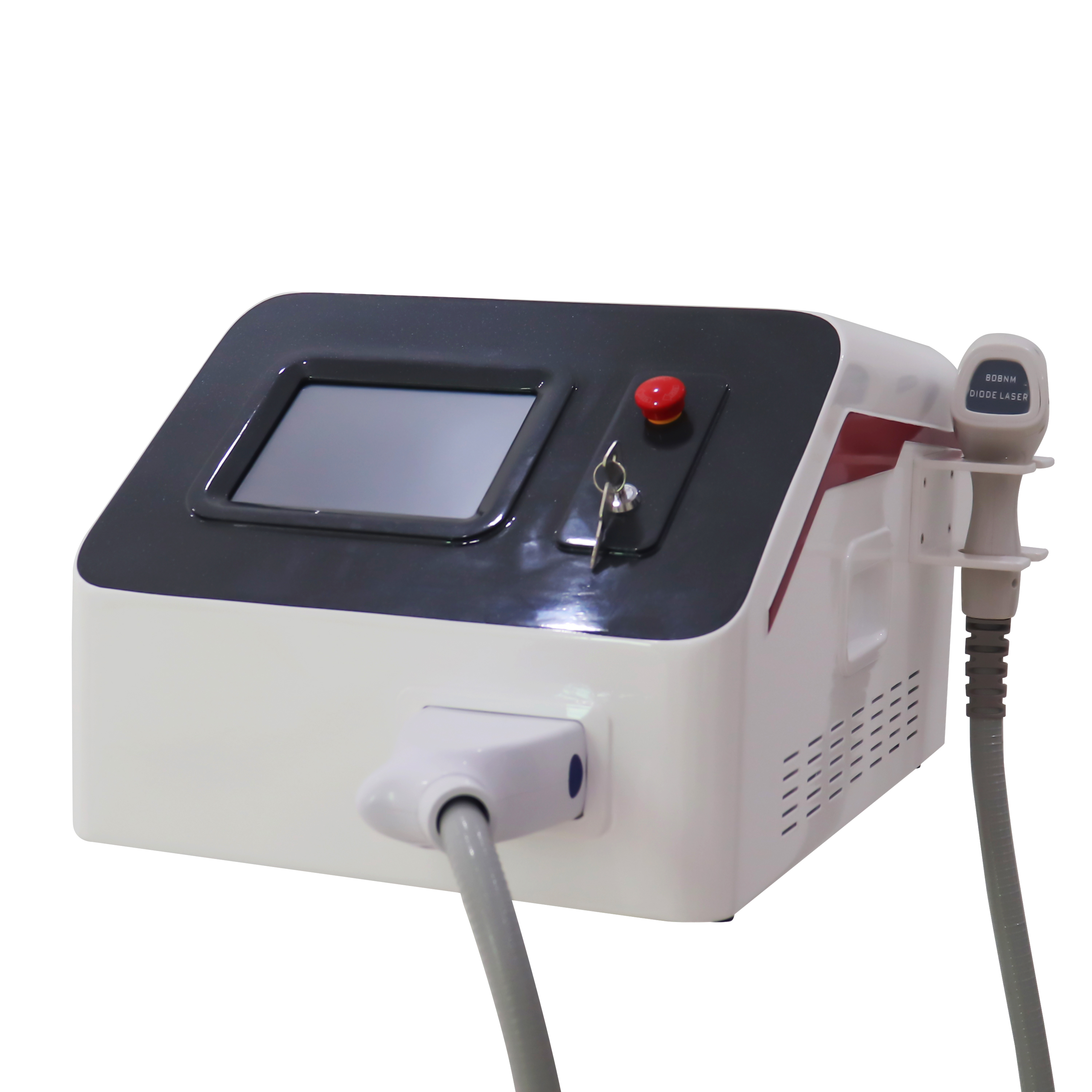 Advanced 808nm Diode Laser Hair Remove Depilation Salon 1-10Hz Adjustable Freezing Point Depilatory Machine Suitable for All Skin Types