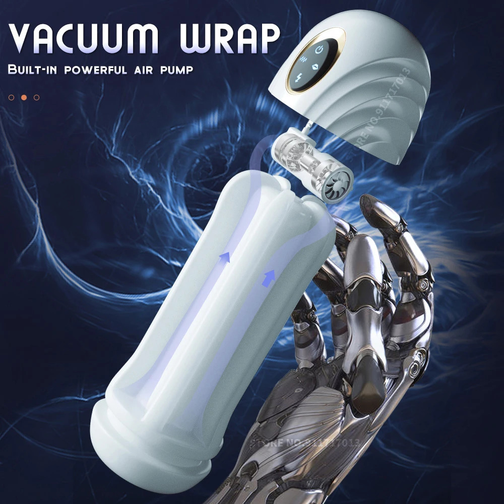 Pump Toys Male Masturbation Cup Automatic Sucking Real Oral Vagina Suction Vibrator Masturbator Sex Toys For Men Blowjob Vibrating Machine 231130