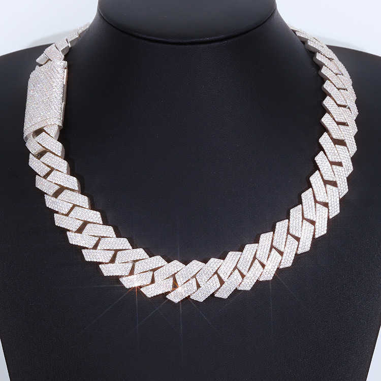 necklaces designer jewelry necklace cuban k chain Pendant Necklaces Iced Out Pass Dia Tester Sterg Sier Necklace Vvs Moissanite chains for men