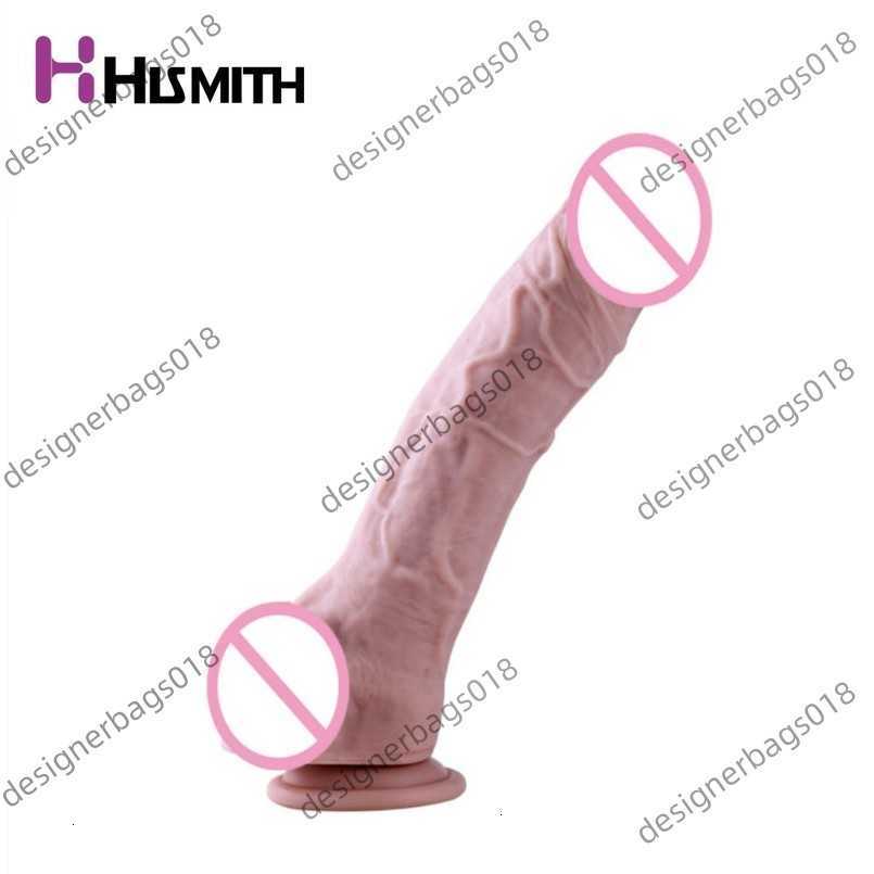 Flexible Strong Sex Dildo Massager jouets Silicone Hismith Faloimitator Inodore Pénis Réaliste Liquide Ventouse Jouets Adultes pour Femmes