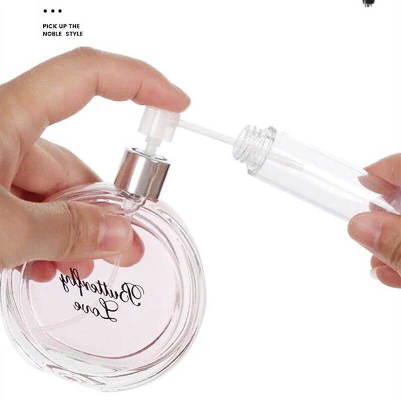 10ml Leather Perfume Bottle Refillable Atomizer For Travel Spray With Ultral Fine Mist Fragrance Container