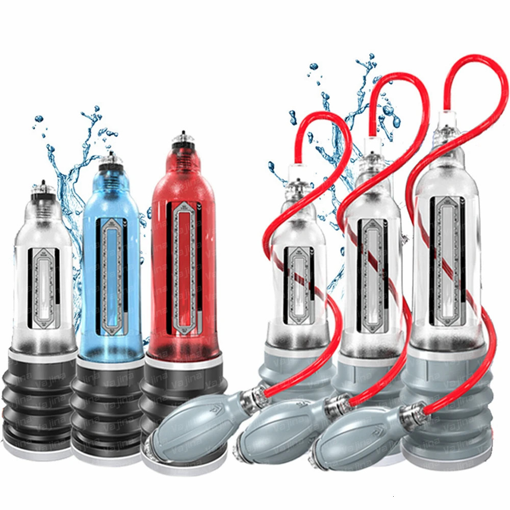 Pump Toys Vacuum Pump X20 X30 X40 X7 Penis Pump Penis Enlargement Enhancer Water Pump Extender Penis Longer Device Stretcher Male Sex Toy 231130