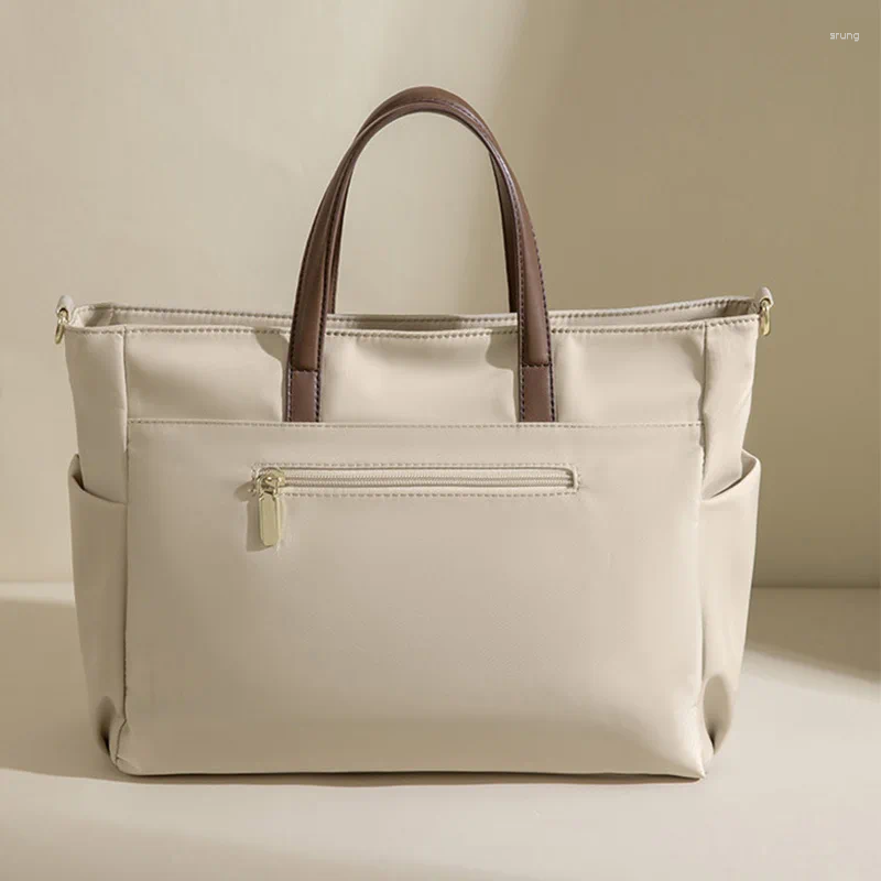 Evening Bags Laptop Bag Women's Shoulder Portable Large Capacity Briefcase Crossbody Totes Female 15.6-inch Oxford Computer Handbags
