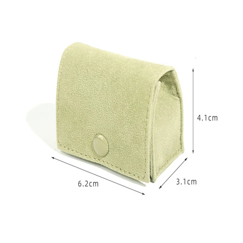 Watch Boxes Cases Mini Portable Cloth Bag Jewelry Box Ring Ear Studs Earring Small Earrings Travel 231130