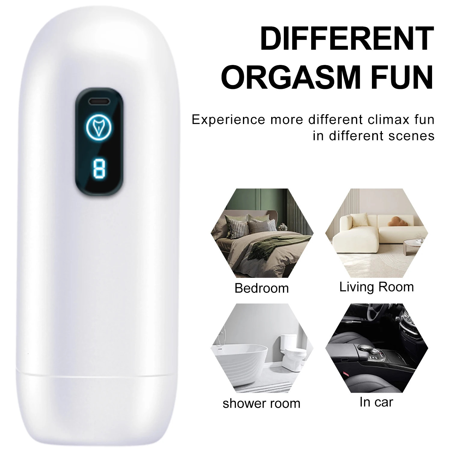Pump Toys Automatic Male Masturbator Cup Strong Vibration Digital Blowjob Machine Real Pussy Masturbation Sex Toys for Men 18 231130