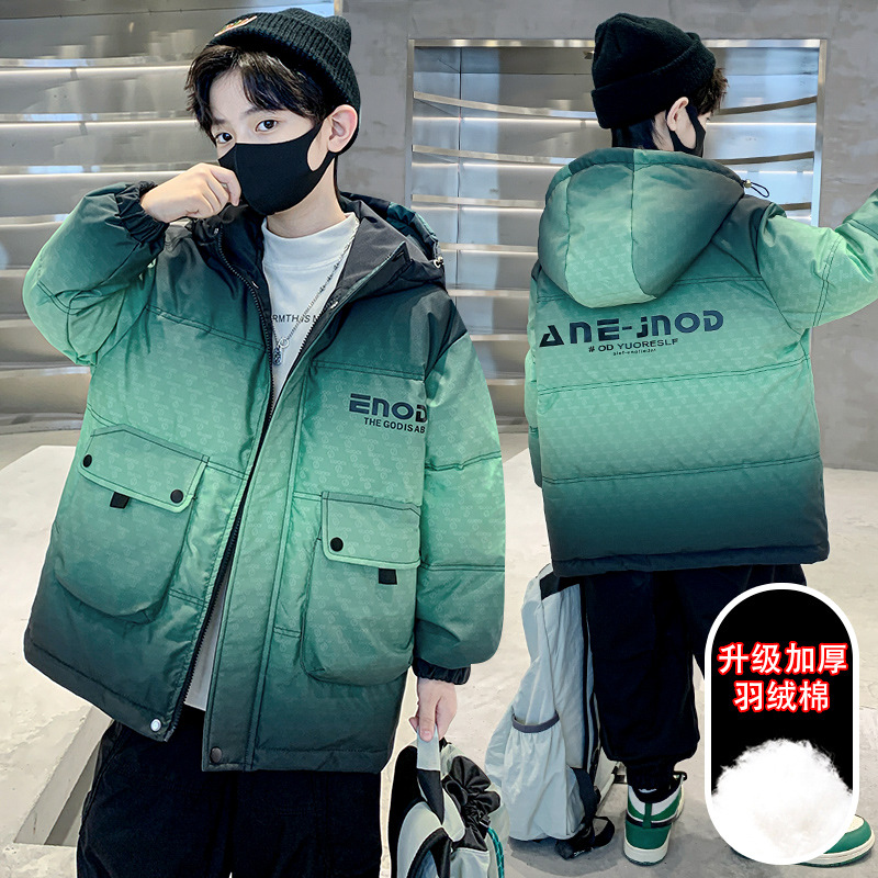 Down Coat AS Fashion 2023 Matte bomber coats for kids filled down warm jacket with detachable nature fur J231013