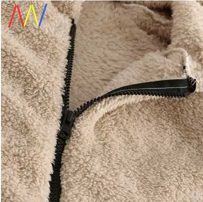 Sweater Fur Men Winter hoodie coat Plush Hooded man hoodies Q231130