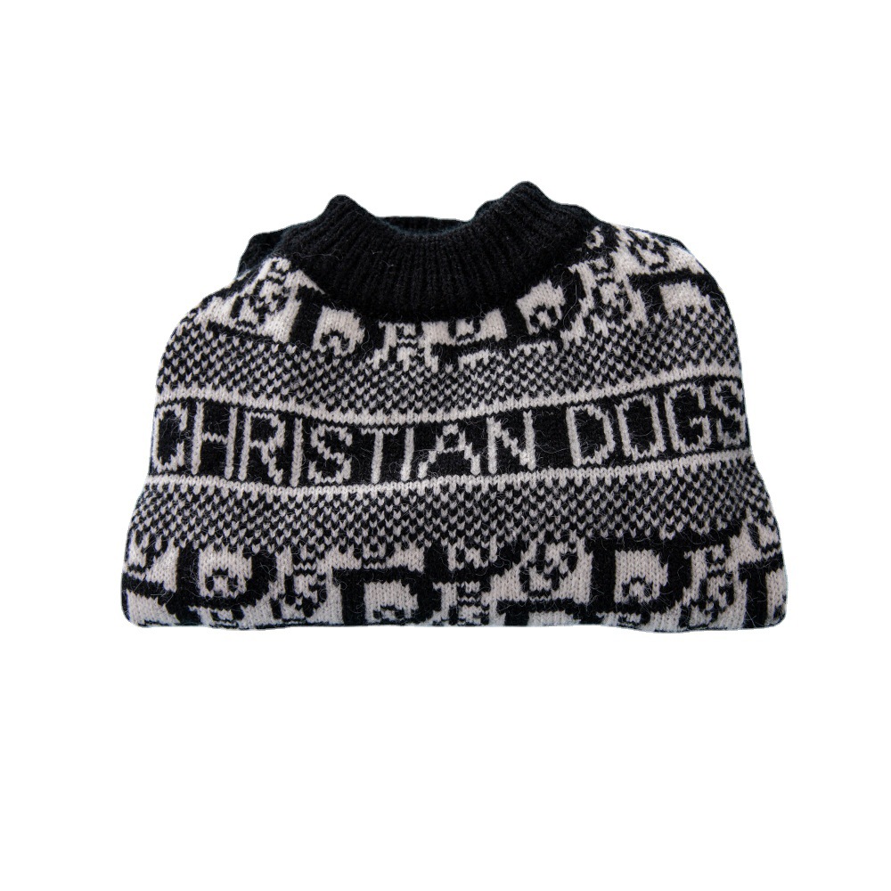 Pet Sweater Autumn/Winter Thickened Fashion New Stock Cat and Dog Clothing Fadou Schnauzer