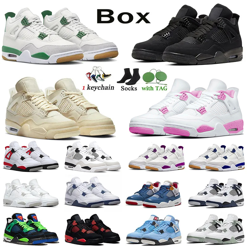 Retro Jumpman 4 Pine Green Basketball Shoes Black Cat Jorde 4s Frozen Moments Light Blue Angeles Dodgers Sail White Red Thunder Bred Dhgate off Mens Trainers Sneakers, A57 red cement 40-47
Retro Jumpman 4 Pine Green Basketball Shoes Black Cat Jorde 4s Frozen Moments Light Blue Angeles Dodgers Sail White Red Thunder Bred Dhgate off Mens Trainers Sneakers, A57 red cement 40-47