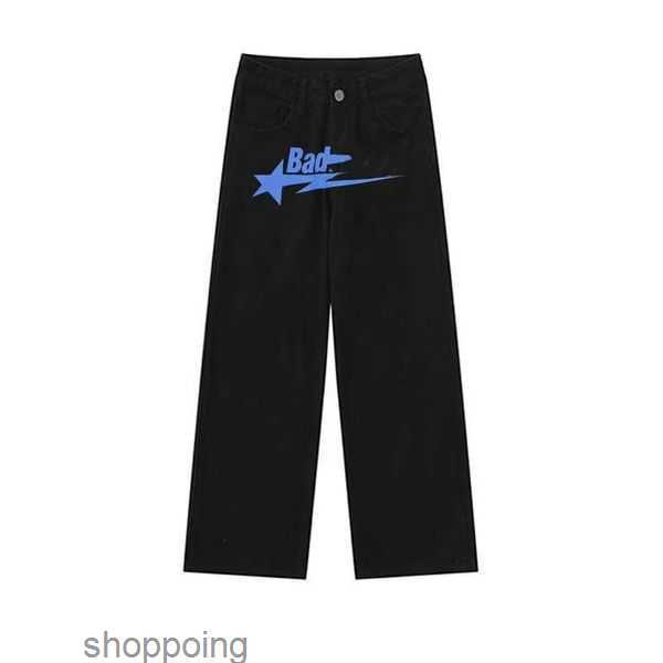 Designer Mens Jeans Long Pant Print Letter Y2k Badfriend Fashion Pants Causal Rock Wide Foot Baggy Trousers 1 C98u, Pink
Designer Mens Jeans Long Pant Print Letter Y2k Badfriend Fashion Pants Causal Rock Wide Foot Baggy Trousers 1 C98u, Pink