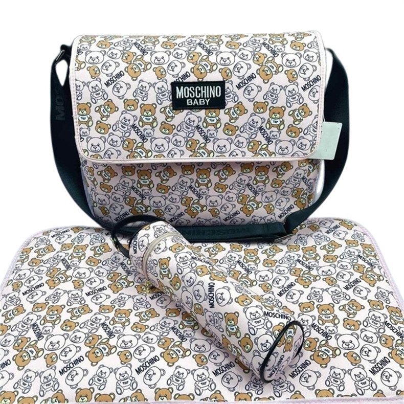 Diaper Bag Designer High-quality Mom Bag 3-piece Set Portable Mom Bag Stroller with Travel Care bag M12 
Diaper Bag Designer High-quality Mom Bag 3-piece Set Portable Mom Bag Stroller with Travel Care bag M12
