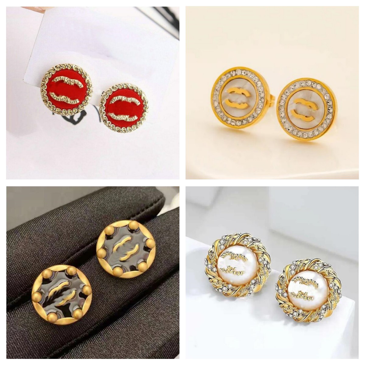 Classic Design Luxury hinestone Pearl Stud Earrings for Women Girls Fashion Party Jewelry Earrings Gifts
Classic Design Luxury hinestone Pearl Stud Earrings for Women Girls Fashion Party Jewelry Earrings Gifts