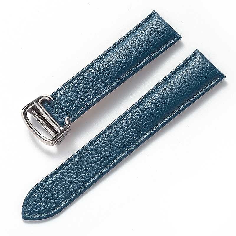 Watch Bands Replacement Tank London Key Litchi Grain Soft Leather Strap Men s Ladies Folding Buckle Accessories 231129