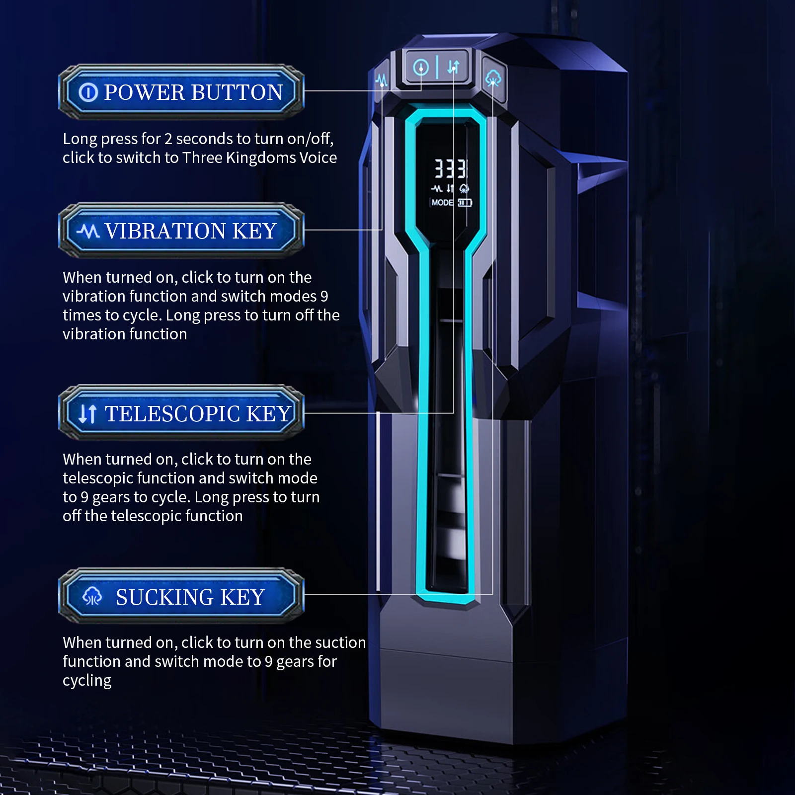 Pump Toys Automatic Telescopic Male Masturbator Cup Sucking Vibrating Masturbation Machine Vagina Pusssy Blowjob Sex Toys for Men Goods 18 231130