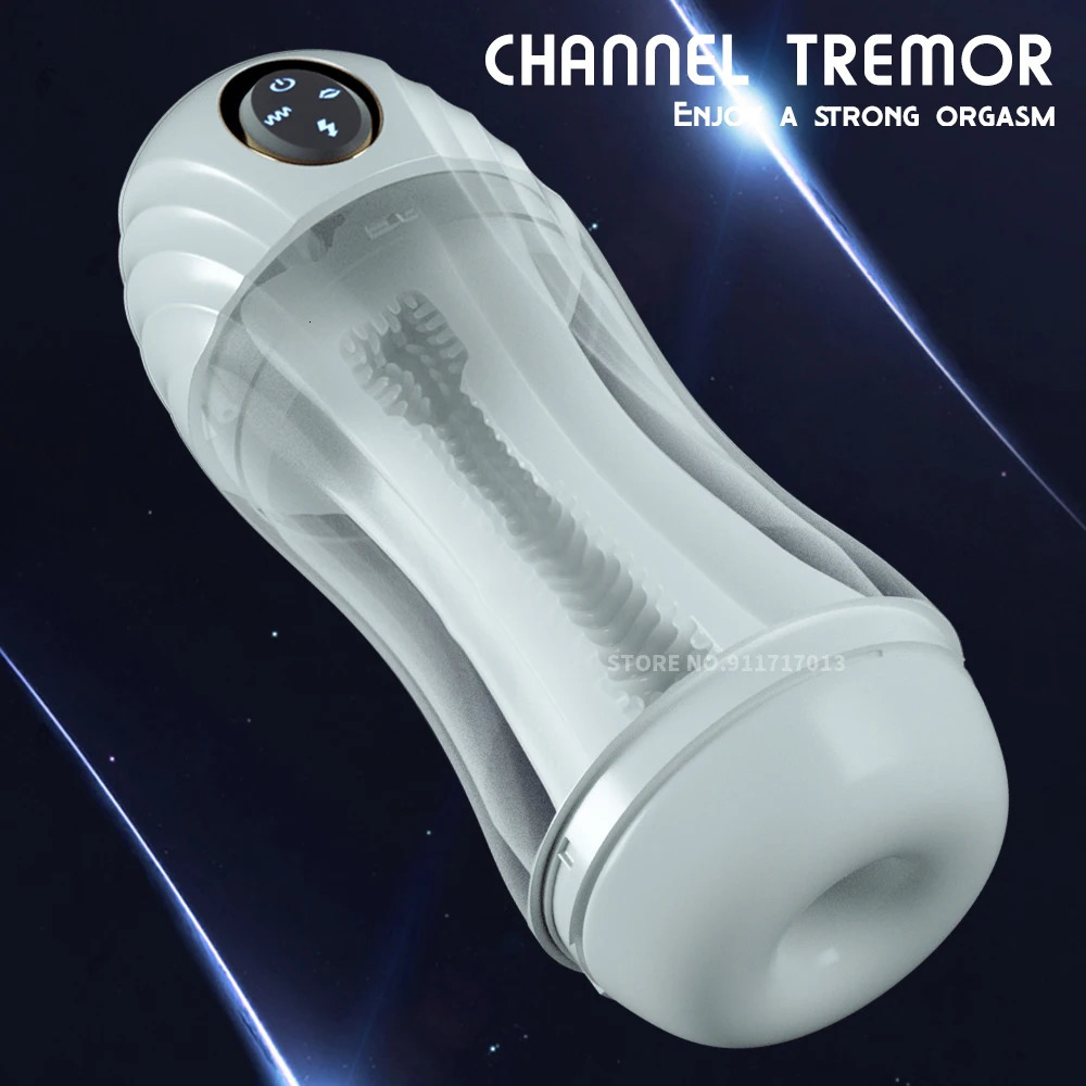Pump Toys Male Masturbation Cup Automatic Sucking Real Oral Vagina Suction Vibrator Masturbator Sex Toys For Men Blowjob Vibrating Machine 231130