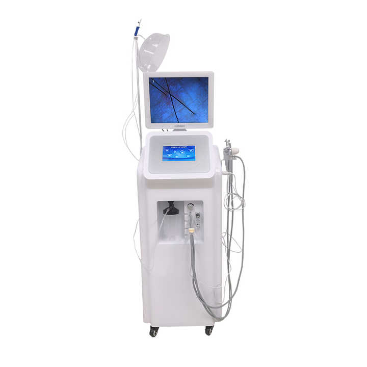 2024 Facial Skin Testing Machine Sprayer Detox Device Water Face Cleaning Machine with 98% Pure Oxygen