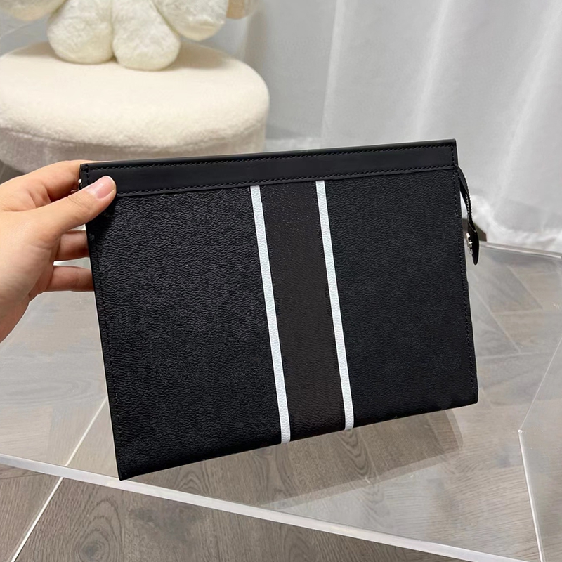 Designer Clutch Bags New Tie Dye Fashion Mens and Womens Handbag Travel Toiletry Bags Gradient Business Pouch