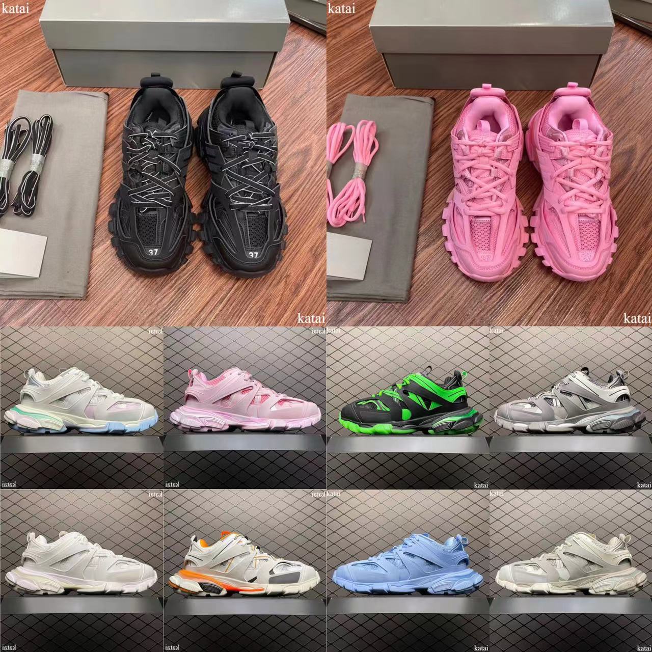 Designer 3.0 Sneakers Men Women Platform Shoes Track 3 Triple S Vintage leather Trainer Nylon Printed Luxury Shoe, Color11
Designer 3.0 Sneakers Men Women Platform Shoes Track 3 Triple S Vintage leather Trainer Nylon Printed Luxury Shoe, Color11