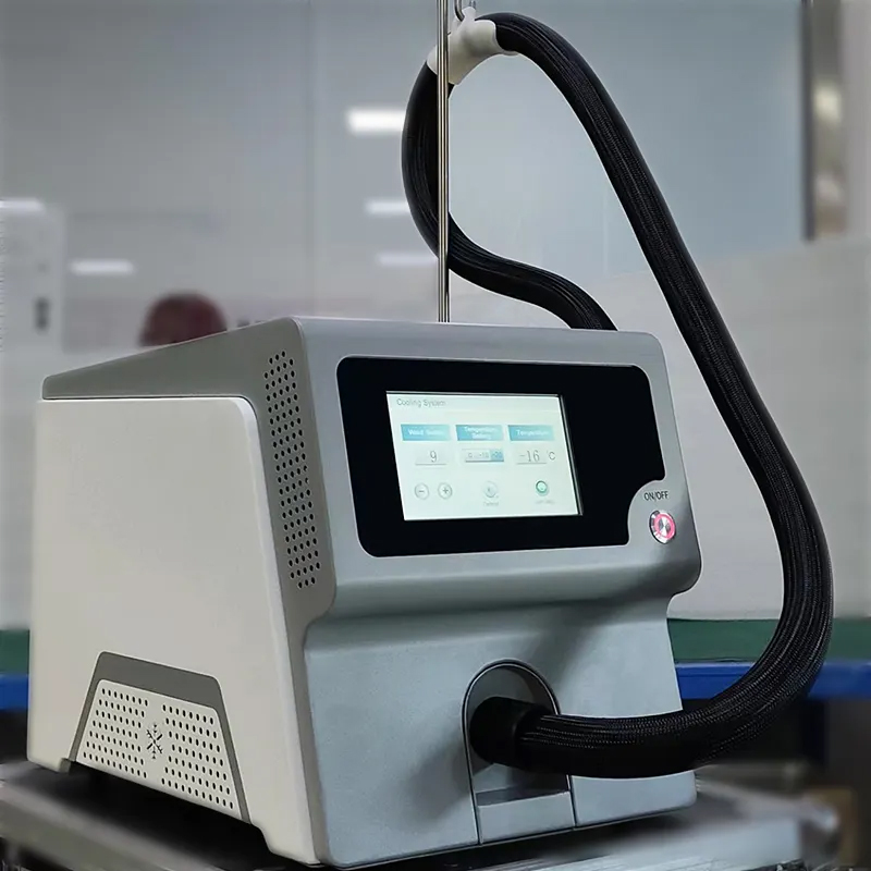 Professional Zimmer Cryo Skin Cold Air Cooler Air Cooling Device Cryotherapy For Skin Pain Relief During Laser Treatment