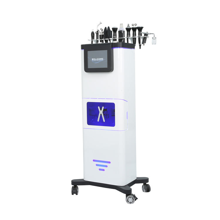 Hot Selling Beauty 11 In 1 Face Lift Device Rf Microcurrent Skin Younger Face Lift Collagen regeneration Beauty Deep Cleans Microneedling Dermabrasion