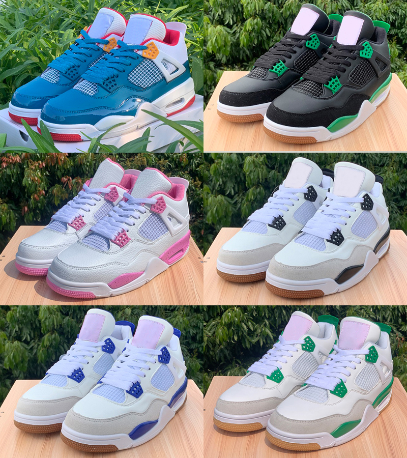 jumpman 4 4s basketball shoes for men women Pine Green Military black cat sail red thunder white oreo cool grey blue university seafoam mens sports sneakers 36-47, As shown 6
jumpman 4 4s basketball shoes for men women Pine Green Military black cat sail red thunder white oreo cool grey blue university seafoam mens sports sneakers 36-47, As shown 6