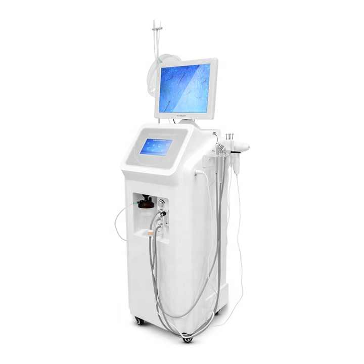2024 Facial Skin Testing Machine Sprayer Detox Device Water Face Cleaning Machine with 98% Pure Oxygen