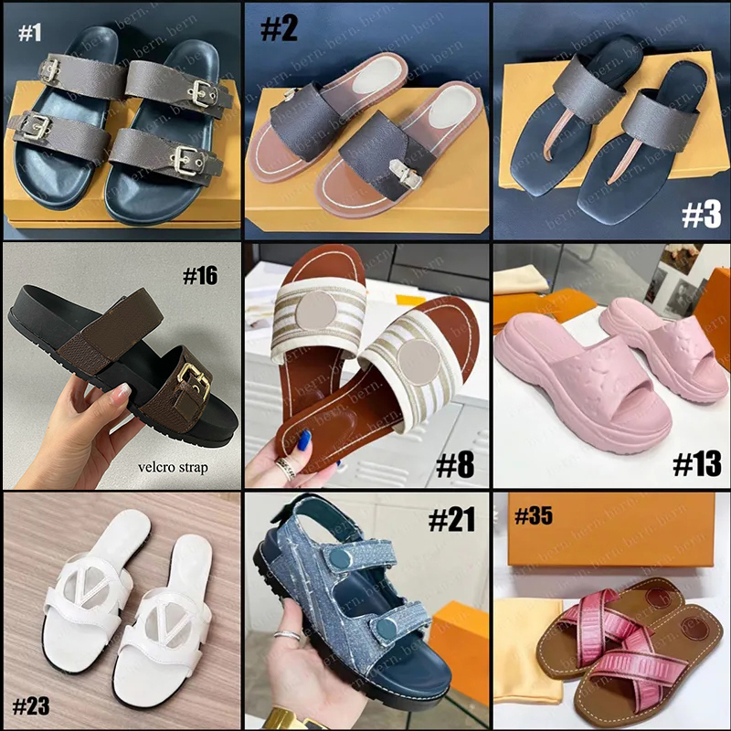 9Styles Premium Quality Fashion Women's Slippers Flat Beach Shoes Sandals for Women Summer