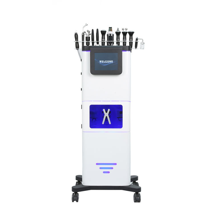 Hot Selling Beauty 11 In 1 Face Lift Device Rf Microcurrent Skin Younger Face Lift Collagen regeneration Beauty Deep Cleans Microneedling Dermabrasion