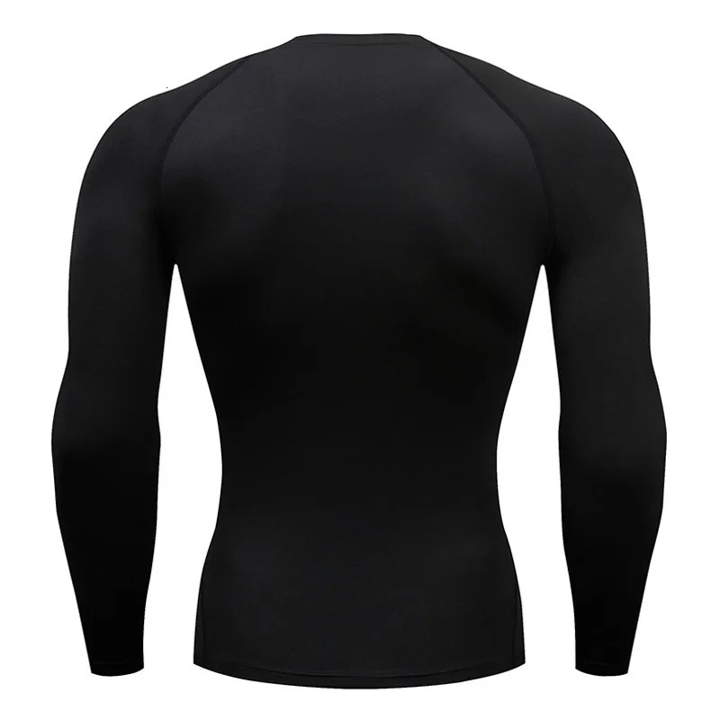 Men s T Shirts Tops Long Sleeve Shirt Black rashgard Compression Sport Top Workout bodybuilding clothing sun protection second skin 4xl 231130