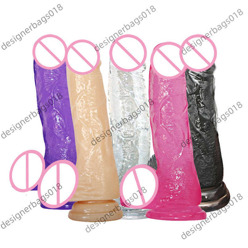 Massager Sex Toys for toys Woman Men Girl Adults 18 Big Dilldo Huge Penis Suction Cup Soft Material Masturbation Large Aftifclal Dildo Av