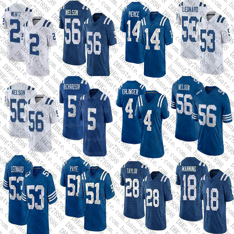 Custom 5 Anthony Richardson Jonathan Taylor Football Jersey Darius Leonard Stephon Gilmore Kenny Moore Alec Pierce DeForest Buckner Quenton Nelson Grover Stewart, Womens
Custom 5 Anthony Richardson Jonathan Taylor Football Jersey Darius Leonard Stephon Gilmore Kenny Moore Alec Pierce DeForest Buckner Quenton Nelson Grover Stewart, Womens