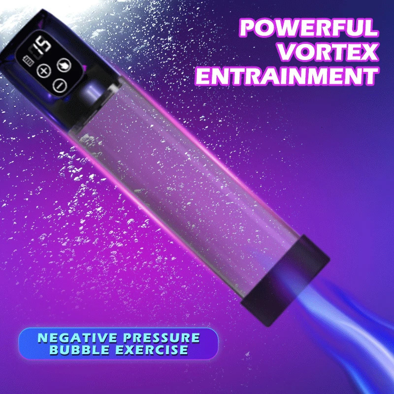 Pump Toys HESEKS Penis Extender Penis Vacuum Pump Male Electric Masturbator Bath Penis Pump Massager Enlargement Enhancer Sex Toys for Men 231130