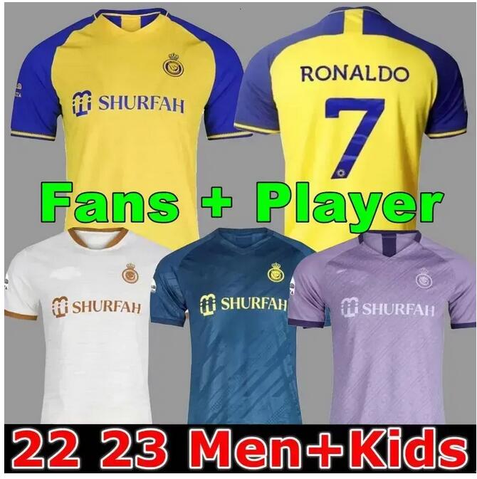 Al Nassr FC soccer Jerseys Ronaldo 22 23 Home yellow away 22 23 CR7 Gonzalo Martinez Talisca Ghislain Konan Vincent Aboubakar men Football shiirt Al-Nassr FC
Al Nassr FC soccer Jerseys Ronaldo 22 23 Home yellow away 22 23 CR7 Gonzalo Martinez Talisca Ghislain Konan Vincent Aboubakar men Football shiirt Al-Nassr FC