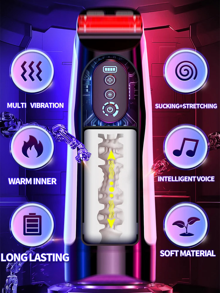 Pump Toys Fully Automatic Male Masturbator Cup Ejaculation Realistic Powerful Auto Sucking Channel Pussy Real Vagina Adult Toys for Men 231130