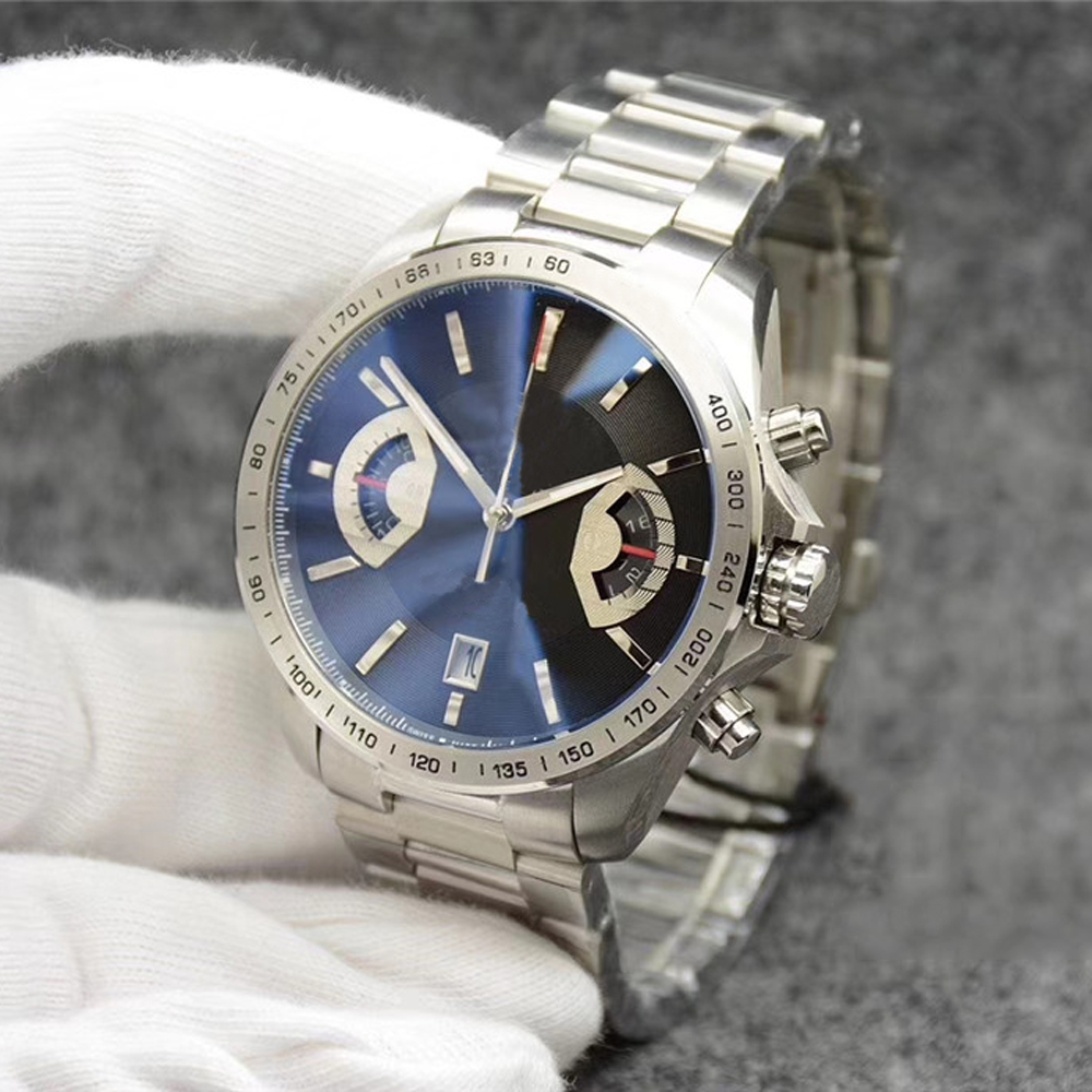 Mens Watches High Quality Luxury Designer Quartz Watch 42MM Stainless Steel Strap Waterproof Mens Fashion Business Watch, Color 1
Mens Watches High Quality Luxury Designer Quartz Watch 42MM Stainless Steel Strap Waterproof Mens Fashion Business Watch, Color 1