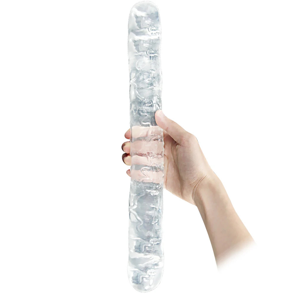 Dildos/Dongs Big Dildo Sex U Shape Penis Double Dong Penis Artificial Penis Dildo Toys for Adults Sex Toys for Women Vagina Flexible Soft 231130