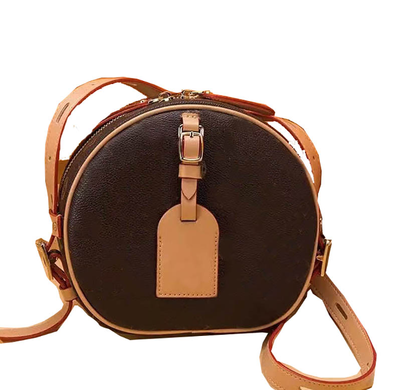Designers bag Round bag woman shoulder bag Pu leather Handbag M45647 BOITE CHAPEAU SOUPLE bags Luxury Crossbody bag for women, Brown flower
Designers bag Round bag woman shoulder bag Pu leather Handbag M45647 BOITE CHAPEAU SOUPLE bags Luxury Crossbody bag for women, Brown flower